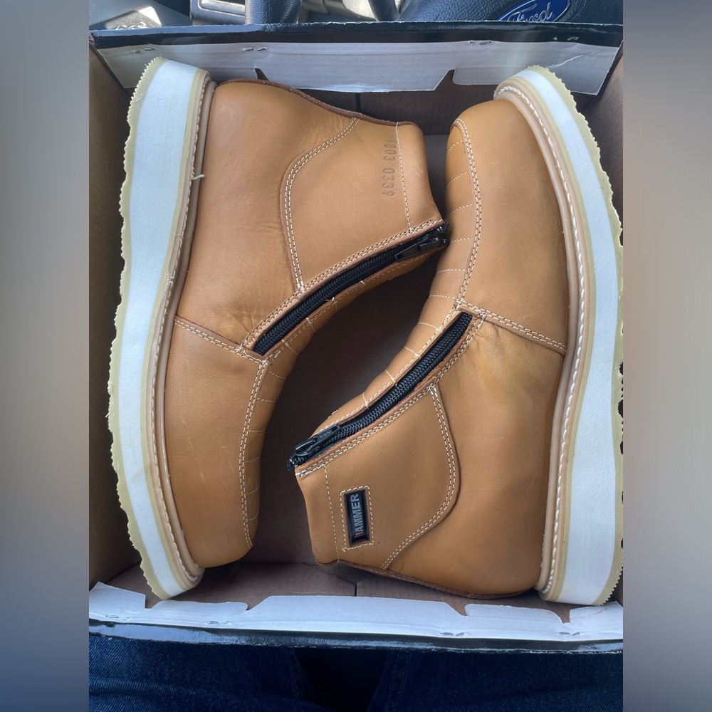 Hammer Oil & Slip Resistant Work Boots Size 6-13